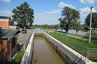 Plavební komora Baťova kanálu