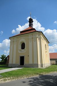 Chlumčany - kaple Panny Marie Pomocnice křesťanů