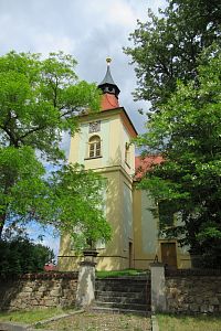 Merklín - kostel sv. Mikuláše