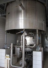 Přesto je tam vidět poměrně zachovalá varna ve zrekonstruovaném pivovaru