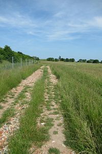 Tudy asi jezdí auta - jde se však po tom špatně