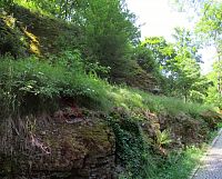 Cestu lemují i skaliska