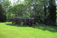 Bunkr u hornického skanzenu