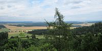 Výhledy z vyhlídky Nad lomem