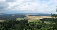 Výhledy z vyhlídky Nad lomem