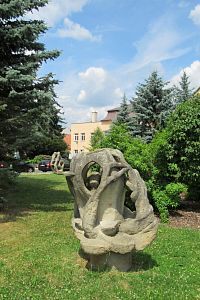 Chodová Planá - pískovcová plastika