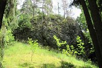 Čediče na vrchu Skalka