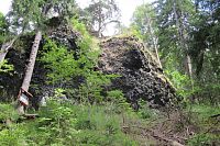 Čediče na vrchu Skalka