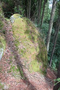 Merklín - skály NS Mamut
