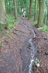 Tady ten potok před chvíli netekl