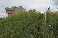 Přicházíme k vyhlídce na vodojemu