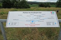 Na obou stranách vidíme Krušné hory