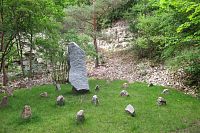 Libušín - menhirový kruh