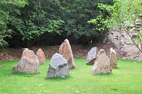 Libušín - menhirový kruh