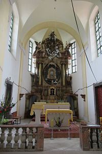 Chorušice - kostel Nanebevzetí Panny Marie