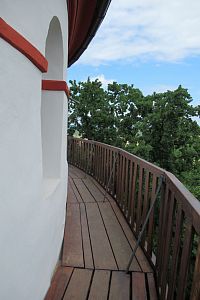 Jsme na zámeckém ochozu