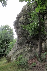 Knovíz - Husova skála