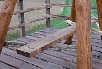 Na rozhledně je možnost se posadit