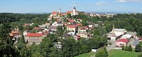 Nové Město nad Metují z vyhlídky