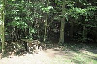 1. odpočinkové místo na trase