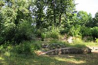 Rudoltice - v bývalé zámecké zahradě