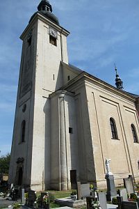 Tatenice - kostel sv. Jana Křtitele