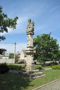 Třebařov - sousoší Nejsvětější trojice