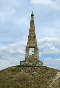 Památník dostavby železnice  Praha - Olomouc