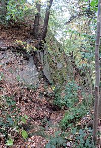 Z břidlicových skal se nechá břidlice ulamovat