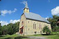 Staré Hamry - kostel sv. Jindřicha