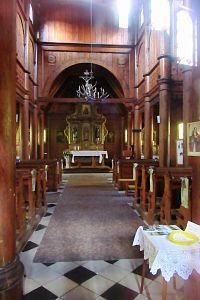 Bílá - dřevěný kostel sv. Bedřicha