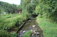 Vsetínská Bečva ve Velkých Karlovicích