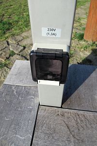 U rozhledny se nechá nabíjet skoro cokoli