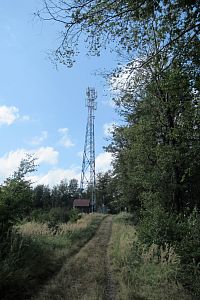 Vysílač na vrcholu Kyčery