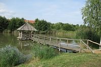 Rybníček Plavisko s dřevěným altánem