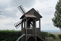 Maketa větrného mlýna