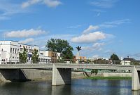 Přerov - Tyršův most přes Bečvu