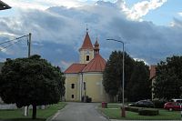 Horní Moštěnice - kostel Nanebevzetí Panny Marie