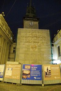 Zelená brána se opravuje