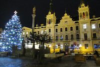 Perštýnské nám. s radnicí