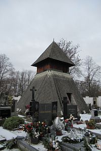 Pardubičky - dřevěná zvonice u kostela sv. Jiljí