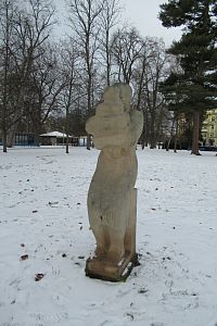 Bubeníkovy sady - plastika Matka