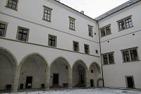 Vnitřní nádvoří zámku