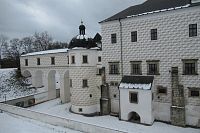 Pohled na zámek z východních valů