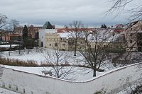 Upravený bývalý vodní příkop