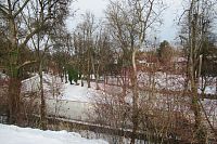 Lipová alej na bývalé přístupové silnici k zámku