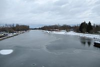 Od zdymadla vidíme opět soutok