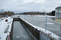 Plavební komora u zdymadla