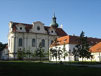 Praha-Břevnov - klášter benediktinů s bazilikou sv. Markéty