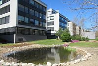 Praha/Stodůlky - parčík s vodními prvky